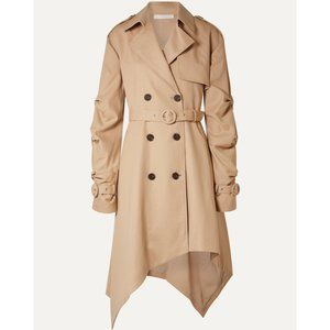 Jonathan Simkhai Asymmetric Trench Coat